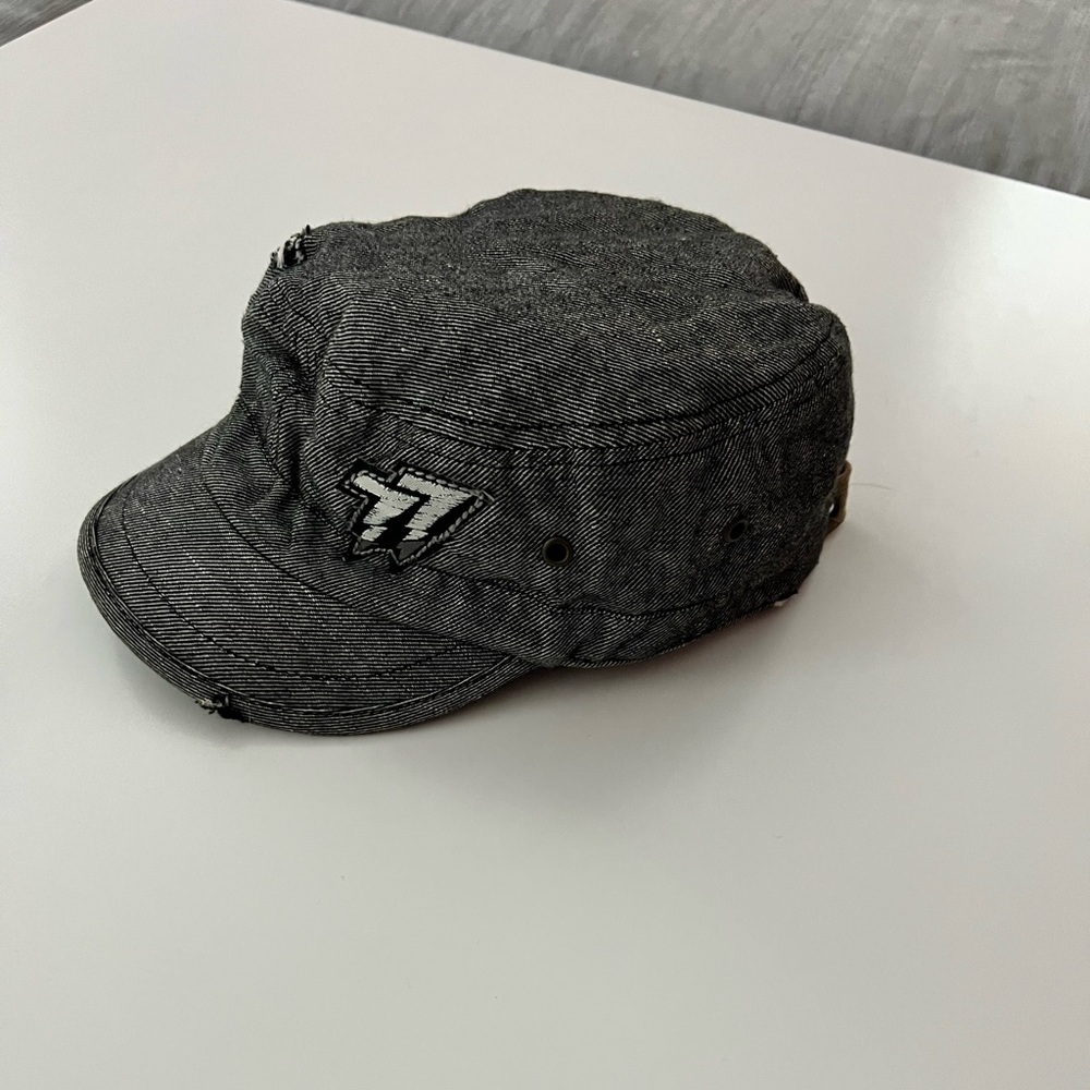 Seven7 Charcoal Denim Kids Cap